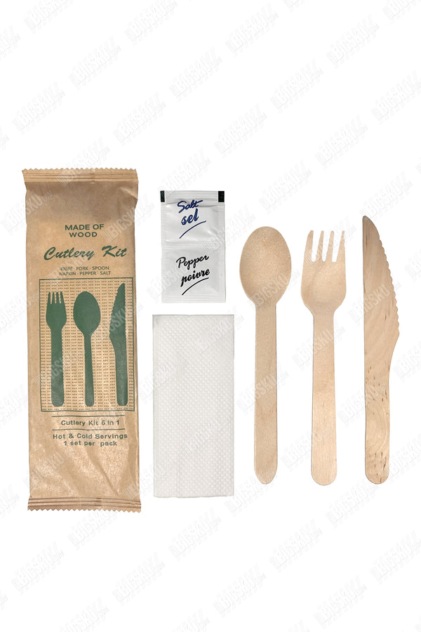 Disposable Cutlery Kit 5 in 1