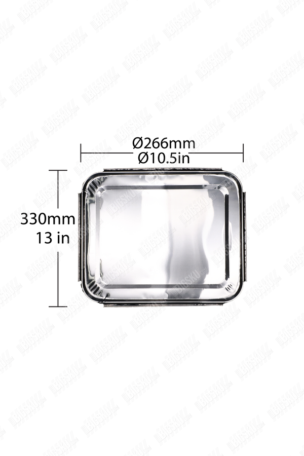 Aluminum Foil Takeout Food Container Lid