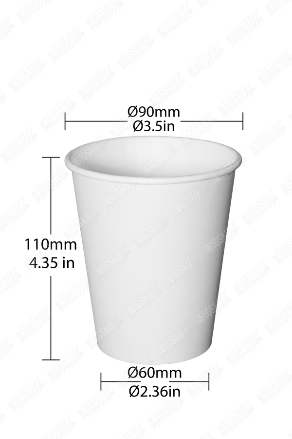 Paper Coffee Cup White