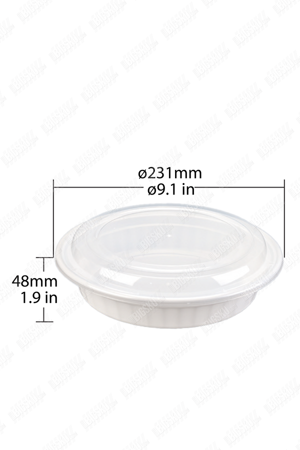 Take Out Food Container Set - Round