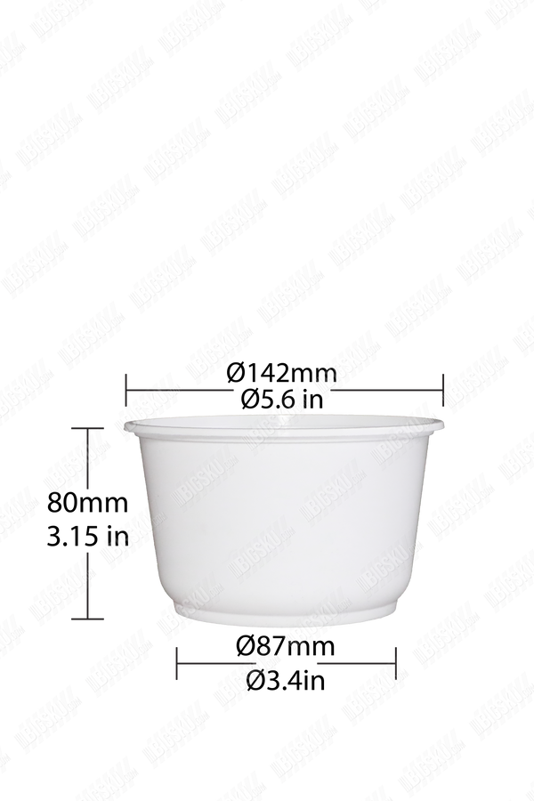 Take Out PP Food Bowl (Base Only) - Round