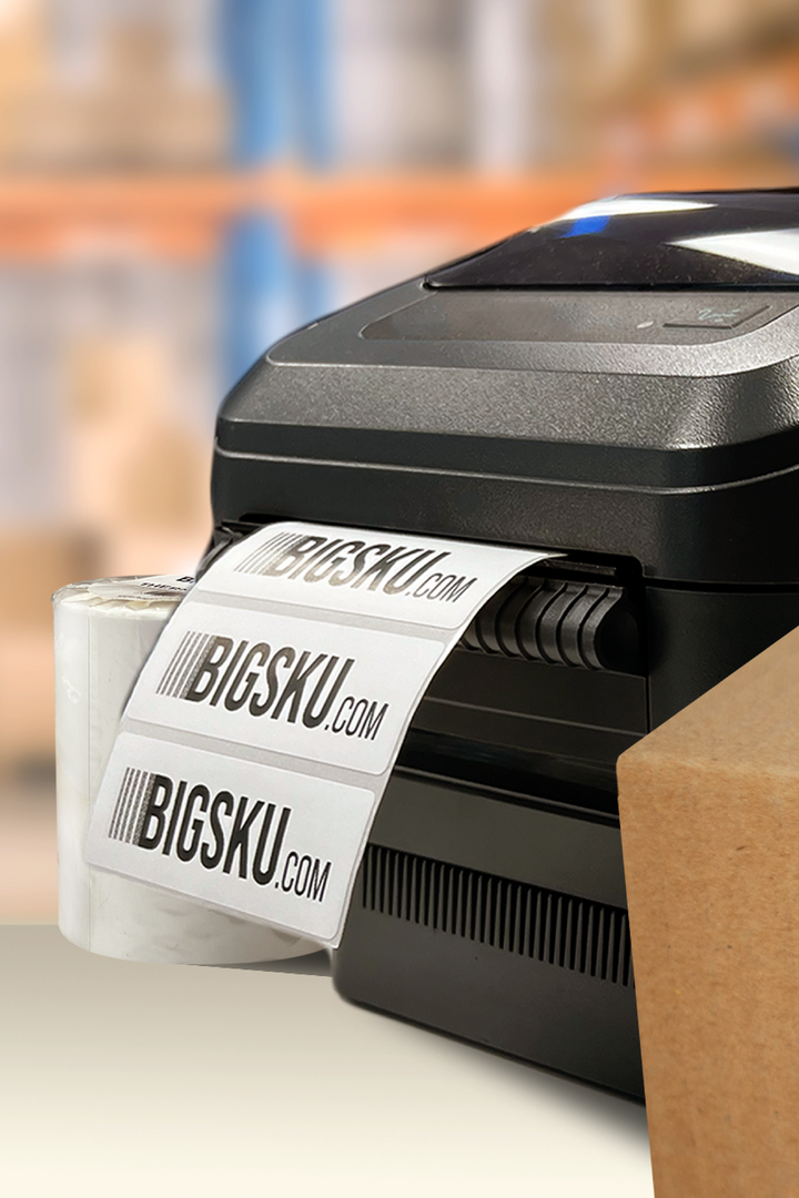 bigsku - thermal shipping label