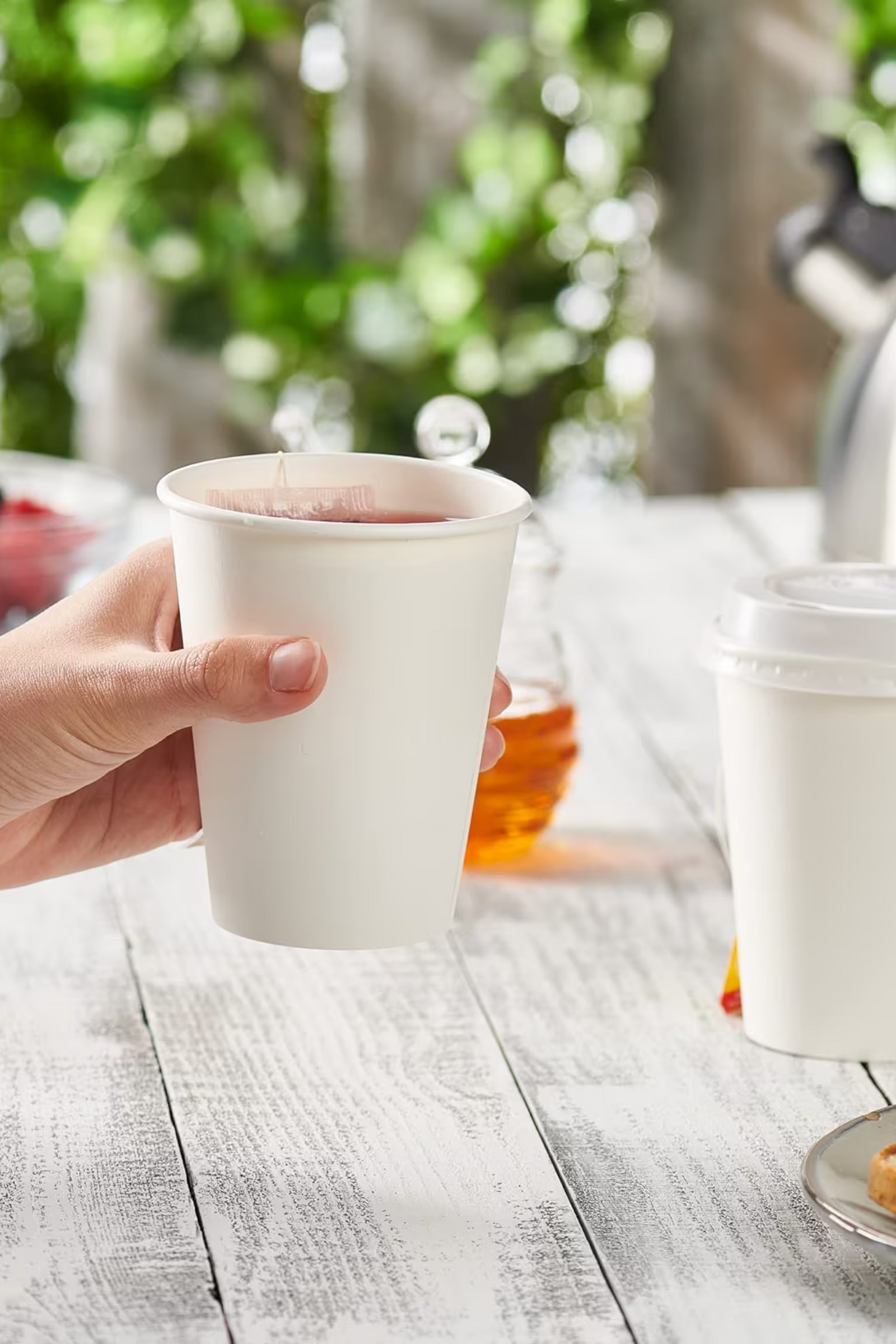BIGSKU Paper Coffee Cup White 10oz