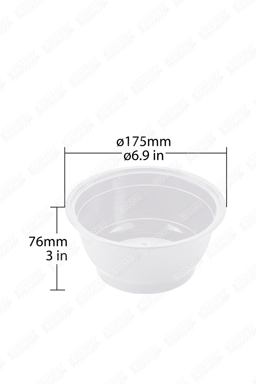 BIGSKU Takeout Food Bowl Base - NB38