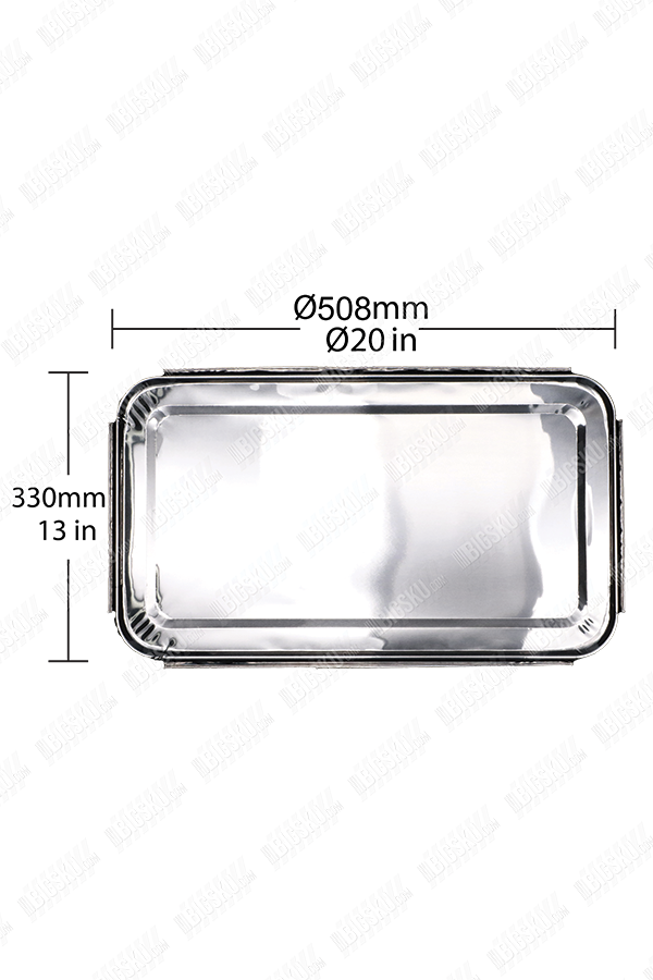 BIGSKU Aluminum Foil Food Container Lid- Full Size