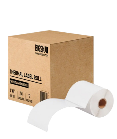 bigsku - thermal shipping label 4" x 6"
