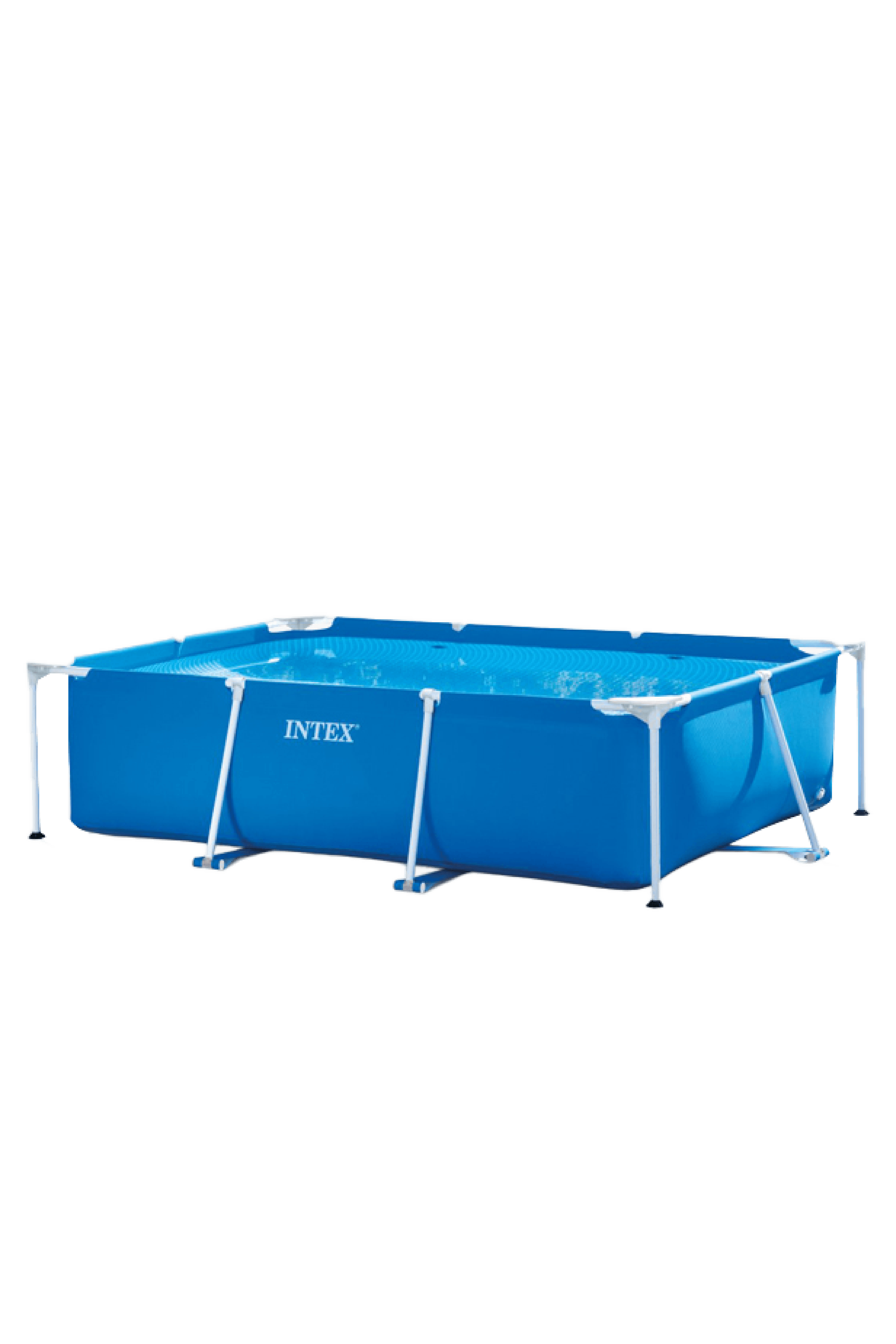 Intex Steel Frame Pool Blue 8.5' x 5.3' x 2.13' | BIGSKU Canada