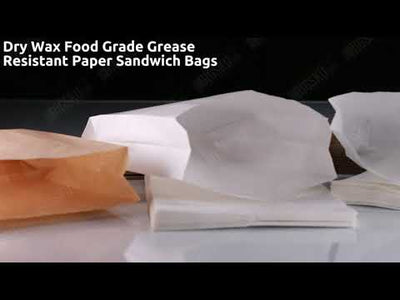 BIGSKU Grease Proof Sandwich Bag - Video