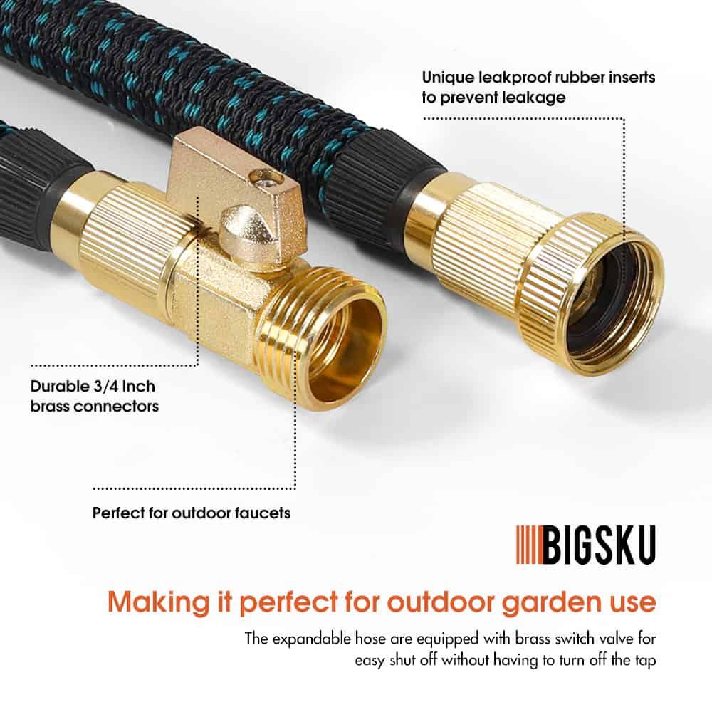 BIGSKU garden living supplies expandable lightweight garden hose details